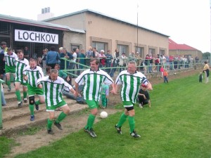 Nástup staré gardy při slavnostním otevření, 13.8.2005